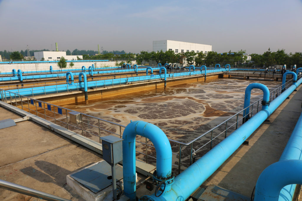 water treatment pool