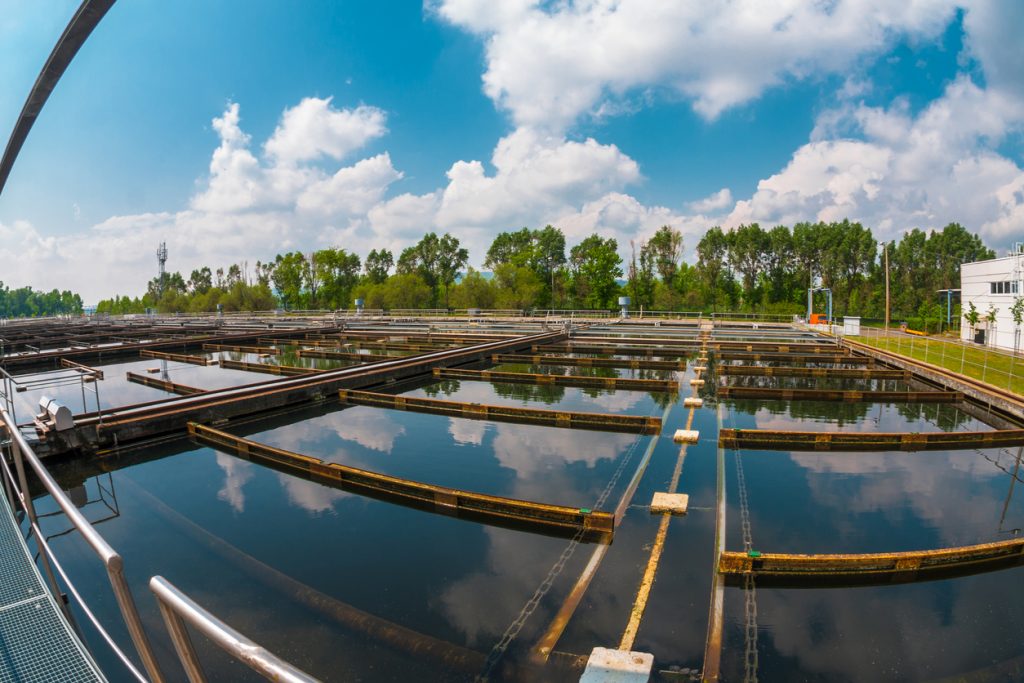 water treatment ponds