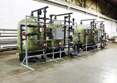 Peroxide Manufacturer Sources River Water for Boiler Feeds, Achieving Efficiency with SAMCO Ion Exchange Technology